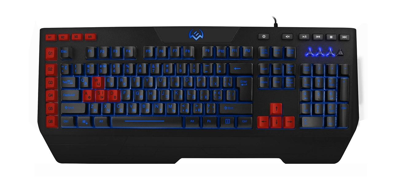 SVEN Игровая клавиатура KB-G9600 (120кл, макросы, подсветка) фото 1