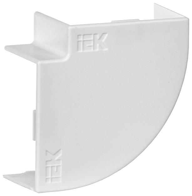 Поворот для кабель-каналов IEK CKMP10D-P-100-060-K01 60x100мм белый (упак.:2шт) фото 1
