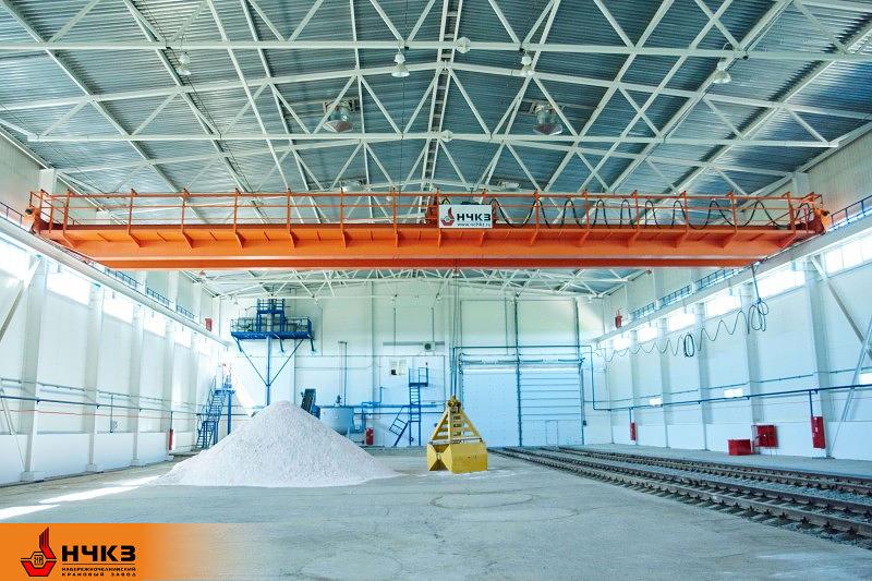 Двухбалочные мостовые грейферные краны серии КМГ фото 1