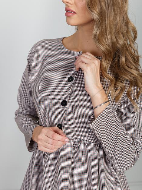 Платье женское с пуговками «WE ARE FAMILY» АРК006-2021-074 опт фото 2