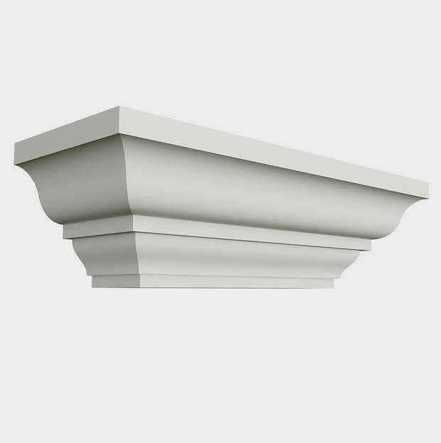 Декор из пенополистирола «Капитель квадратная К-04-ККВ» ОПТ фото 1