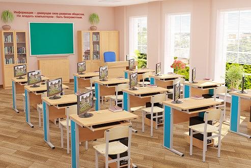 Комплект мебели для кабинета «Информатики» фото 1