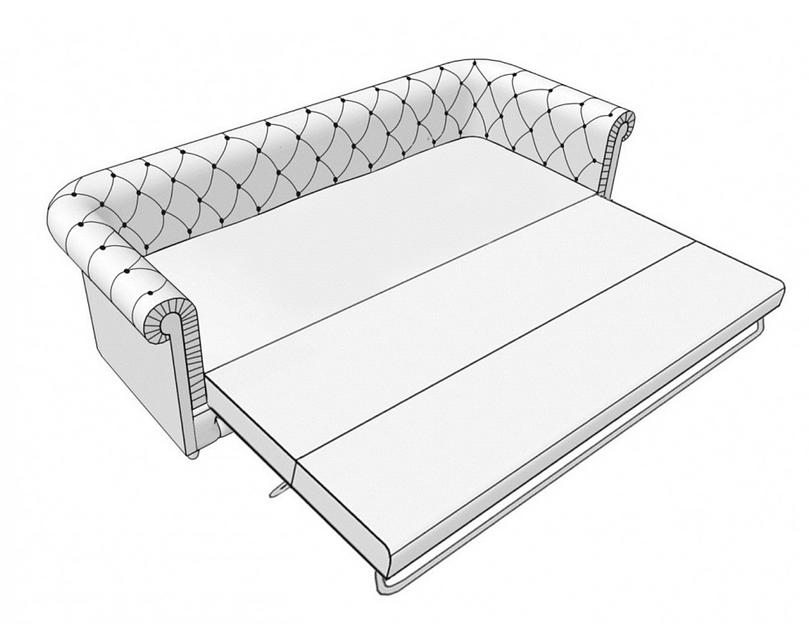 Диван-кровать «Крофорд» тройной с механизмом французская раскладушка, опт фото 1