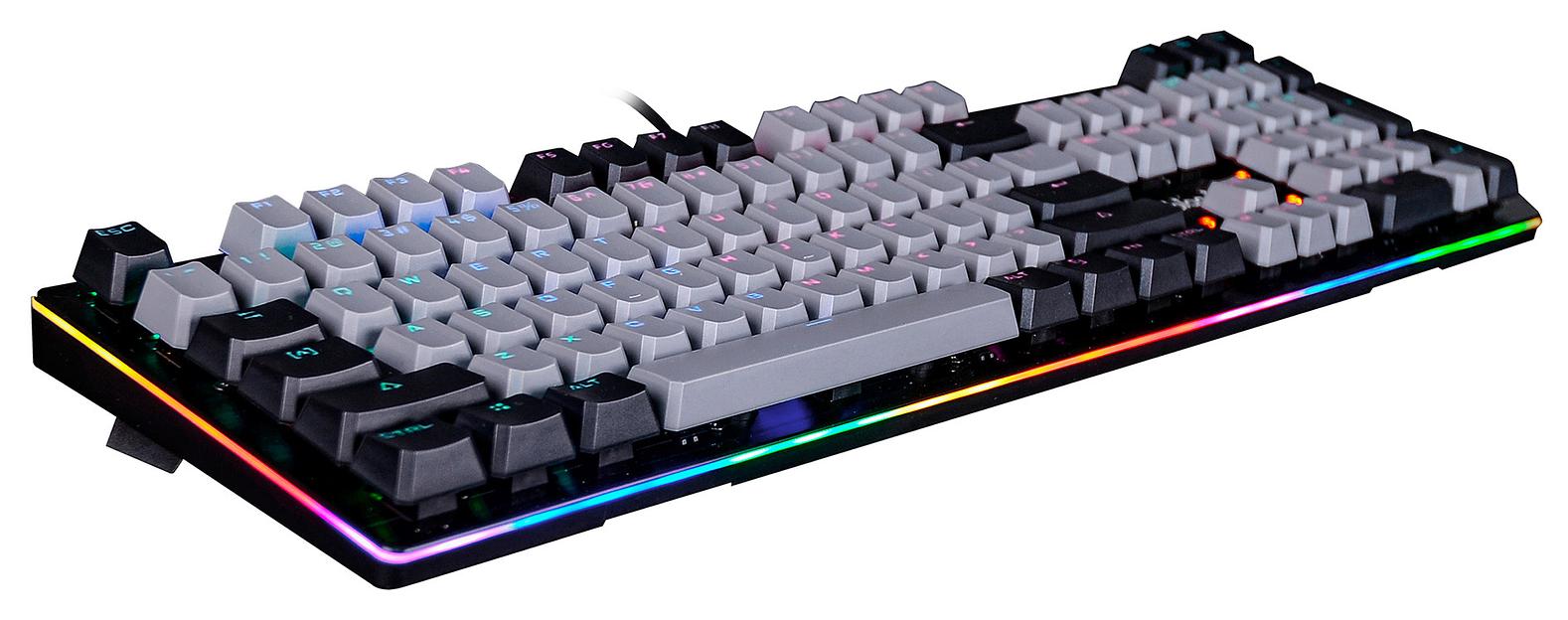 Клавиатура A4Tech Bloody B828N механическая серый/черный USB Multimedia for gamer LED фото 3