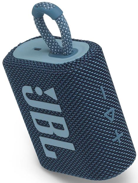 Колонка порт. JBL GO 3 синий 4.2W 1.0 BT (JBLGO3BLU) фото 4
