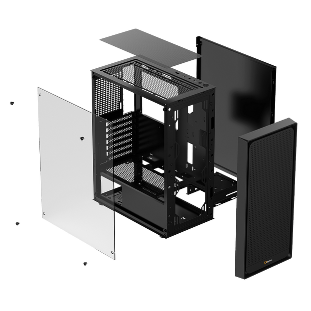 Корпус Ocypus Gamma C50 без БП Black (Gamma-C50-BKG000XX-GL) фото 8