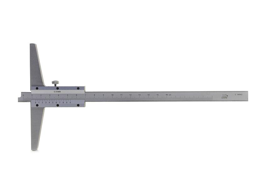 Штангенглубиномер ШГ- 160 0,05 SHAN с поверкой фото 1