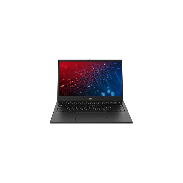 Ноутбук iRU Planio 14ING 14", IPS, Intel N100 0.8ГГц, 4-ядерный, 8ГБ LPDDR5, 256ГБ SSD, Intel UHD Graphics, FreeDOS, черный [2058902] фото 1