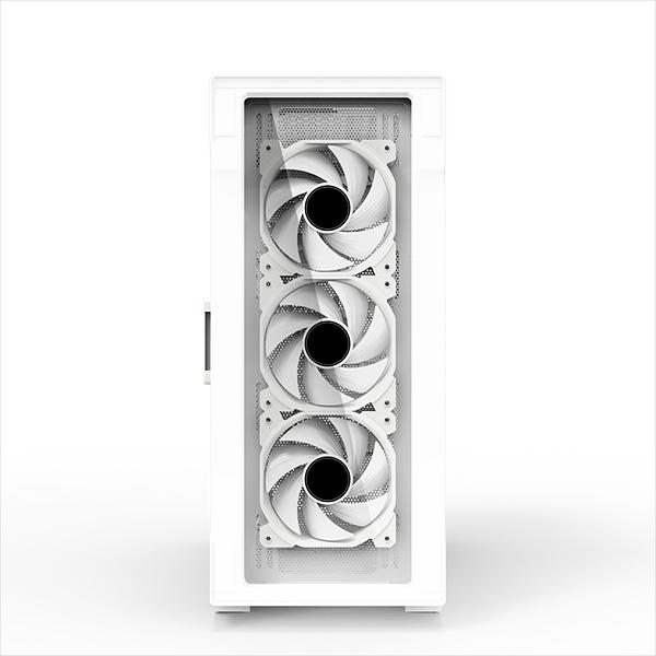 Корпус ZALMAN I3 NEO TG WHITE, ATX, WHITE, FRONT MESH, WINDOW, 2x3.5", 3x2.5", 1xUSB2.0, 2xUSB3.0, FRONT 3x120mm RGB, REAR 1x120mm RGB (I3 NEO TG White) фото 3