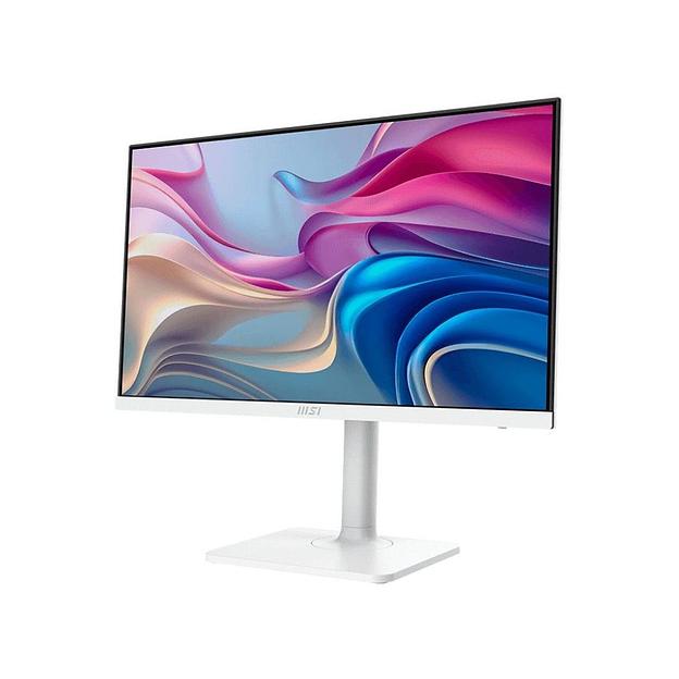 Монитор 27" MSI Modern MD272UPHW White (IPS, 3840x2160, HDMI+HDMI+DP+Type C, 4 ms, 178°/178°, 300 cd/m, 1000:1, 60Hz, Spk, Pivot) фото 3