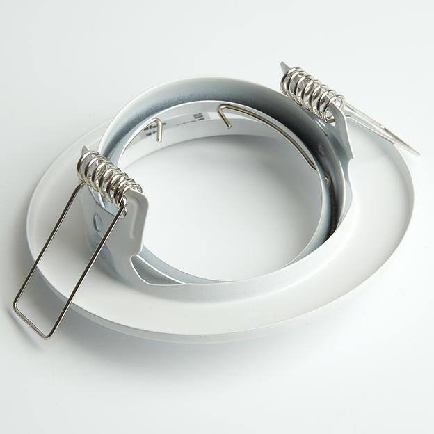 Светильник ИВО-50w G5.3 поворотный белый матовый фото 2