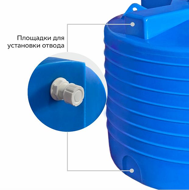 Ёмкость вертикальная 4500 л фото 2