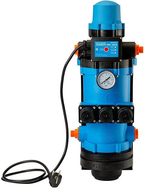 Насос центробежный Джилекс Комфорт Про 80/40 1100Вт 4800л/час (в компл.:Блок автоматики) (4004) фото 1
