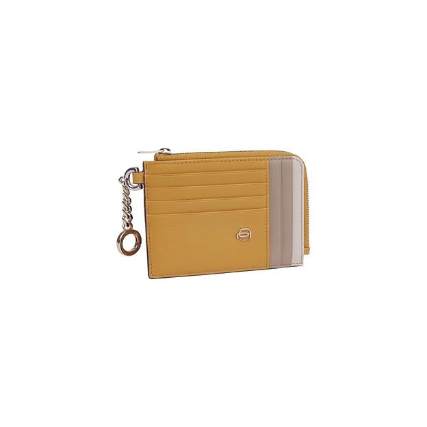 Чехол для кредитных карт Piquadro Circle PP5910W92R/GBE шафрановый кожа натуральная фото 1