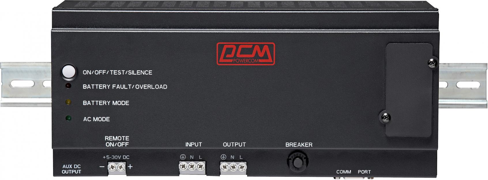 Источник бесперебойного питания Powercom DRU-500 300Вт 500ВА черный Gen 2 фото 1