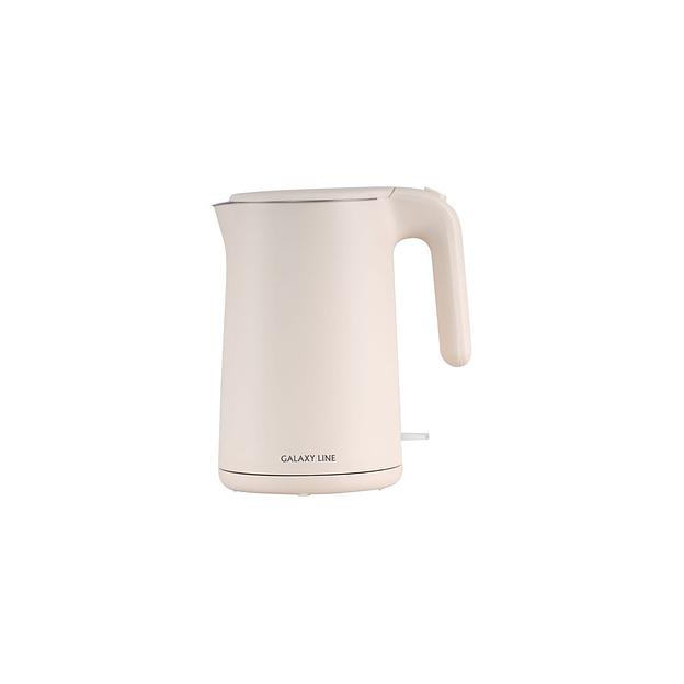 Чайник электрический GALAXY LINE GL 0327, 1800Вт, пудровый фото 1