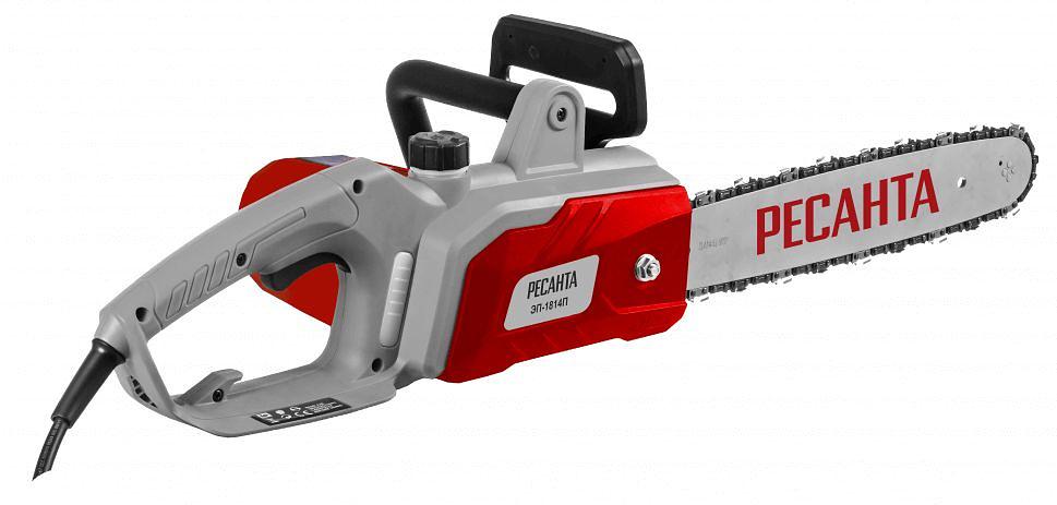 Электрическая цепная пила Ресанта ЭП-1814П 1800Вт дл.шин.:14" (35cm) фото 1