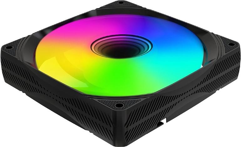 Вентилятор для корпуса Bloody BD-CF120ARGB1 ARGB 120х120x25 черный 4-pin 26дБ (BD-CF120ARGB1-BK) Ret фото 5