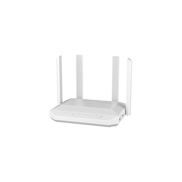 Wi-Fi роутер KEENETIC Giga, Wi-Fi 6, AX3000, 2.4/5ГГц, 4 LAN, 1xUSB, 1xSFP, белый [kn-1012] фото 1