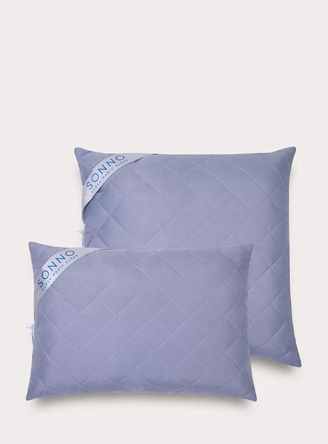 Комплект из 2-х подушек SONNO «Aura» 70x70 гипоаллергенный наполнитель Amicor TM Цвет Бельгийский зелёный ОПТ  фото 1