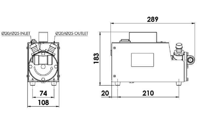 Насос для перекачки масла Adam Pumps Е1224 фото 3