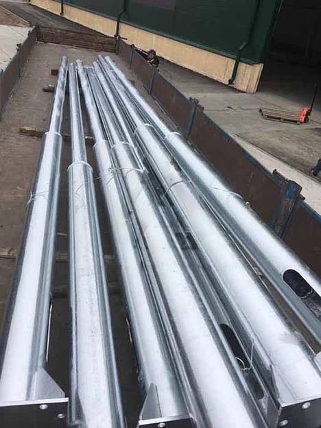 Трубчатые опоры фото 2