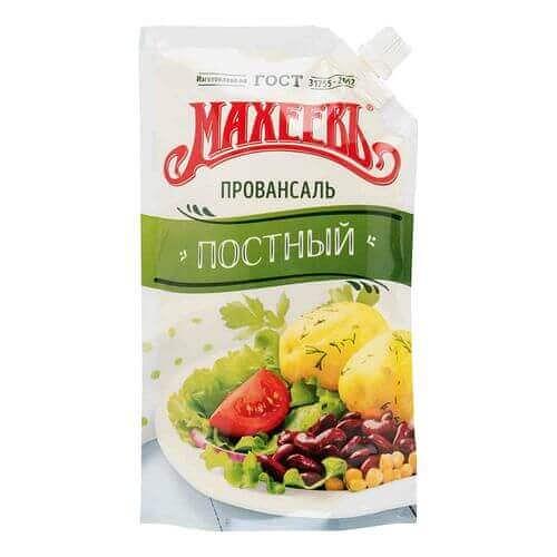 Майонез Махеев «Постный» 190 г ОПТ фото 1
