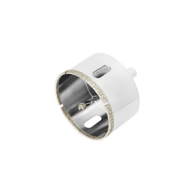 Сверло MATRIX 726703, по кафелю/керамограниту/стеклу, 70мм, трехгранный, 1шт фото 1