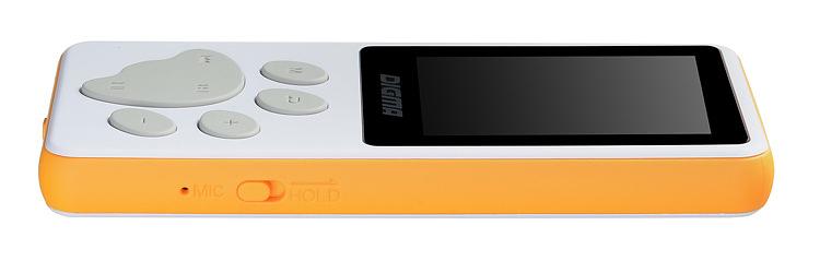Плеер Hi-Fi Flash Digma S4 8Gb белый/оранжевый/1.8"/FM/microSDHC фото 5