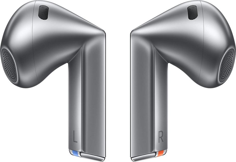 Гарнитура вкладыши Samsung Galaxy Buds 3 серебристый беспроводные bluetooth в ушной раковине (SM-R530NZAACIS) фото 5