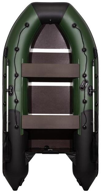Лодка Ривьера Максима 3400 СК, 3400*1720*460 мм., цвет: зеленый-черный фото 1