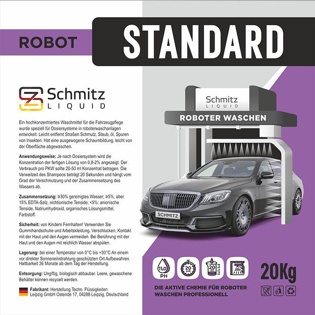 Автошампунь Schmitsburg ROBOT Standard (стандартный) 20кг фото 2