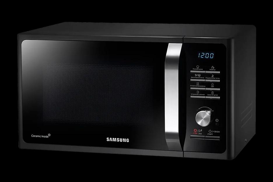 Микроволновая печь Samsung Samsung Electronics MS23F302TQK/BW фото 3