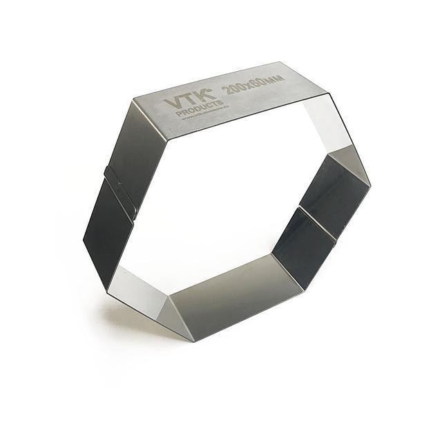 Форма-резак шестигранник 200х60 мм фото 1