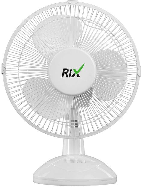 Вентилятор настольный RIX RDF-2200W 30Вт скоростей:2 белый фото 1