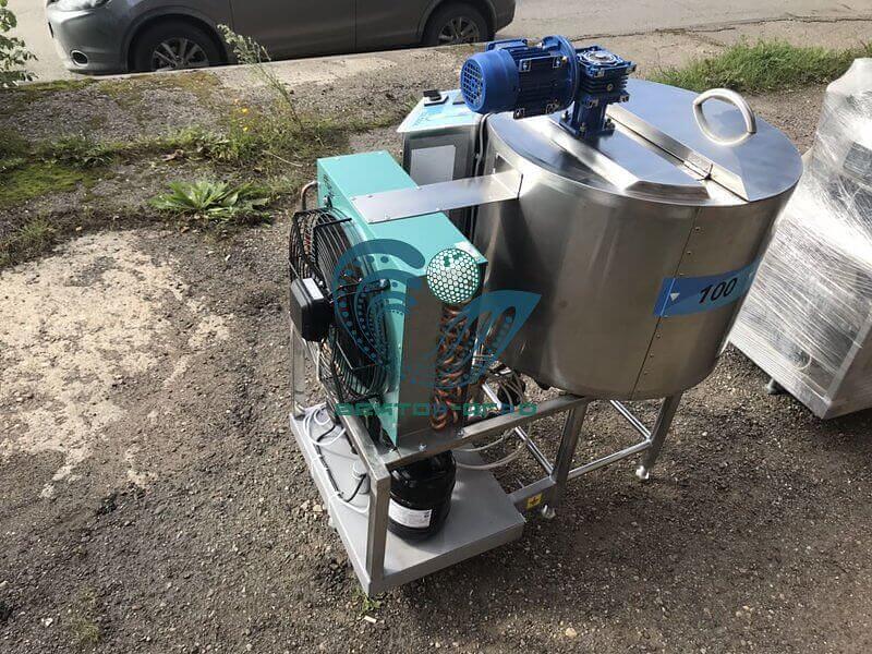 Охладитель молока вертикального типа УОМ-2000 л фото 3