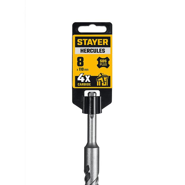 STAYER HERCULES-4Х 8x110 мм, SDS-plus бур (29290-110-08) фото 6