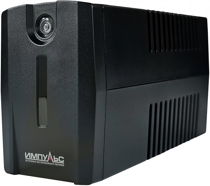 Импульс ИБП Юниор Смарт 600 {600 ВА/360 Вт, LED, SCHUKOx2, ~230В, АКБ 1х7Ач} {без USB} {JS60113] фото 2