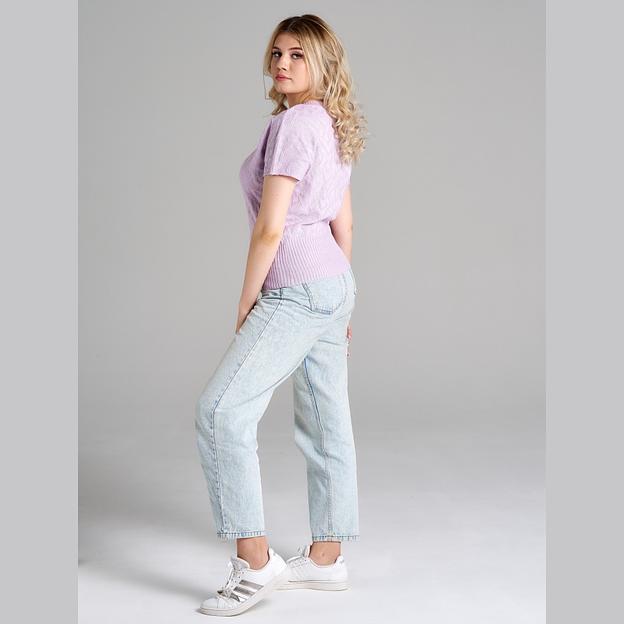 Кофта «Фантазия» сиреневая ОПТ фото 7