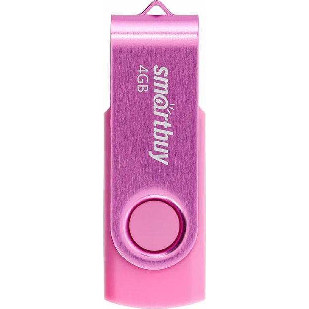 Smartbuy USB Drive 4GB Twist Pink (SB004GB2TWP) фото 1