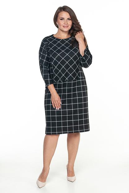 Платье женское  5965/03/Черный, белый  фото 4