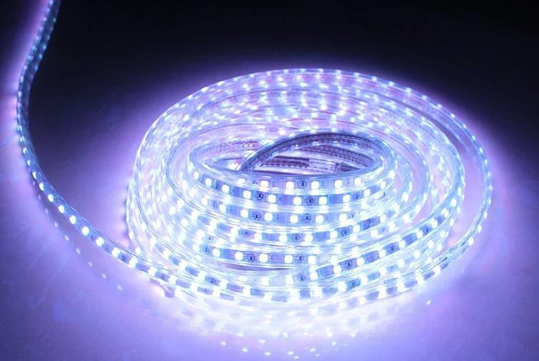 Светодиодная лента SMD 5050 RGB 220 V ОПТ фото 6