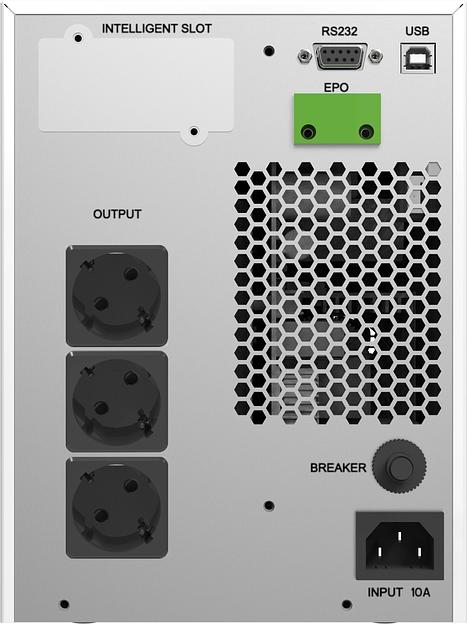 Источник бесперебойного питания Ippon Na+ TAE 1000 1000Вт 1000ВА белый фото 2