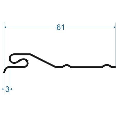 Стартовый профиль 3 м пломбир опт фото 2