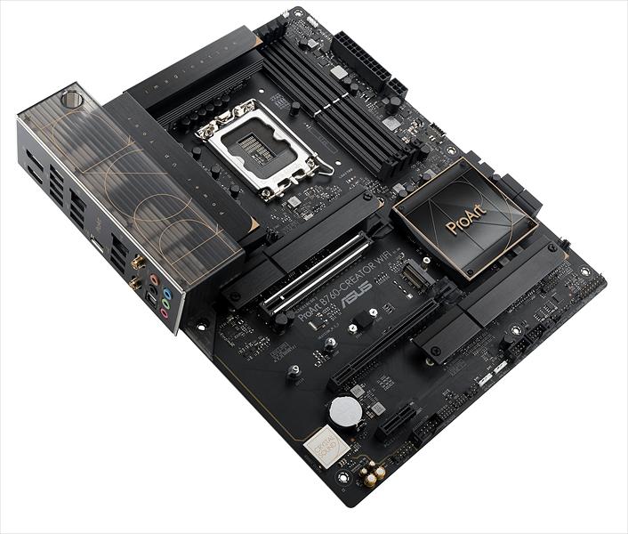 Материнская плата ASUS PROART B760-CREATOR WIFI, LGA1700, B760, 4*DDR5, HDMI+DP, 4xSATA3 + RAID, 3xM2, Audio, Gb LAN, USB 3.2, USB 2.0, ATX; 90MB1FY0-M0EAY0 (PROART B760-CREATOR WIFI) фото 2
