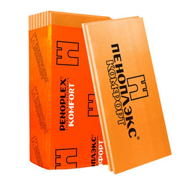 Пенополистирол плита Пеноплекс Комфорт 30х585х1185 фото 1