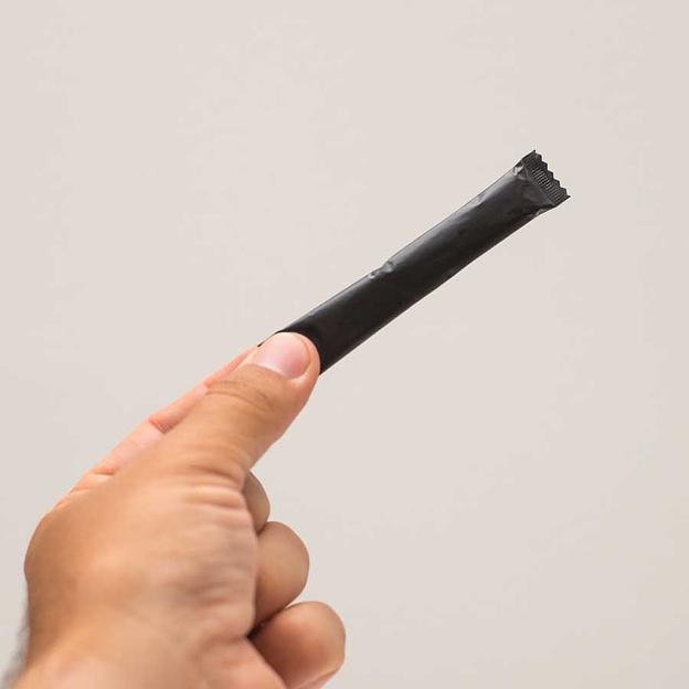 Сахар в стиках 5 г в нейтральном исполнении (чёрный) фото 2