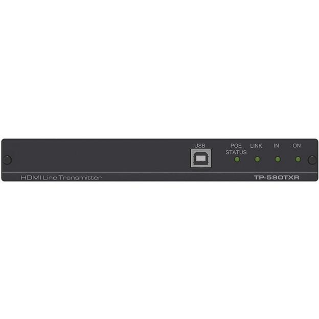 Kramer TP-590TXR Передатчик HDMI, Аудио, RS-232, ИК, USB по витой паре HDBaseT; поддержка 4К60 4:2:0, POE (50-80317090) фото 3