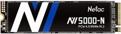 Ssd накопитель Netac SSD NV5000-N 500GB PCIe 4 x4 M.2 2280 NVMe 3D NAND, R/W up to 4800/2700MB/s, TBW 320TB, without heat sink (NT01NV5000N-500-E4X) фото 1