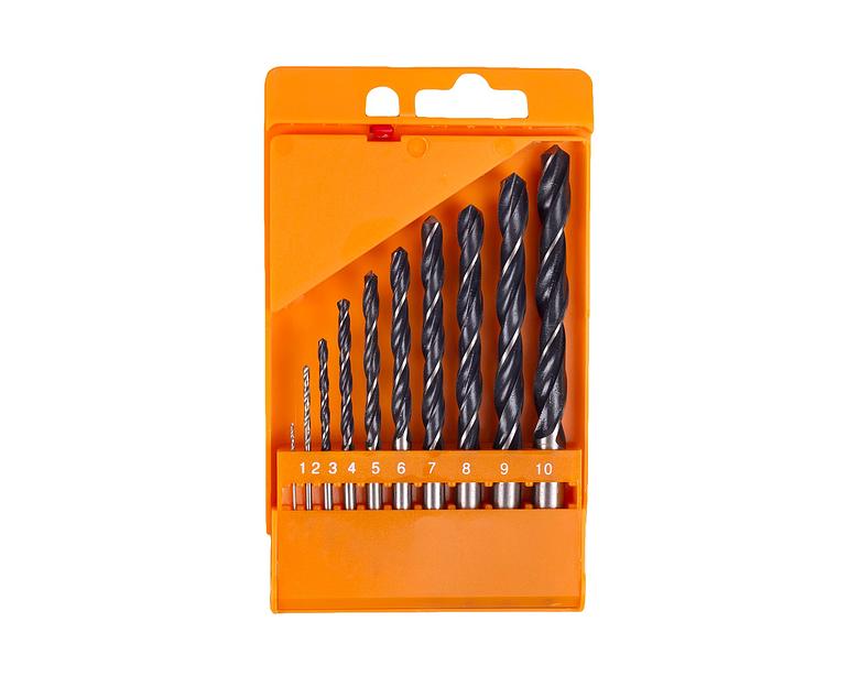 Набор сверл 1-10 10 шт. Р6М5 HOR с поверкой фото 1